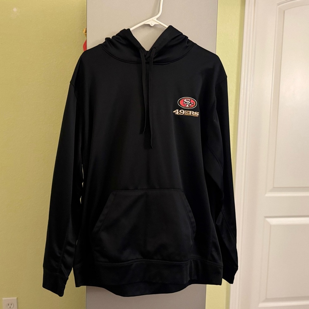 Dunbrooke Black San Francisco 49ers Hoodie Large